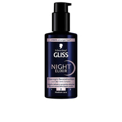 Schwarzkopf Mass Market Gliss Night Elixir Serum Minimizes Split Ends