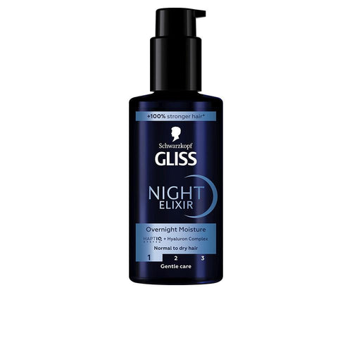 Schwarzkopf Mass Market Gliss Night Elixir Siero Per Capelli Idratanti Capelli Idratati Tutta Notte