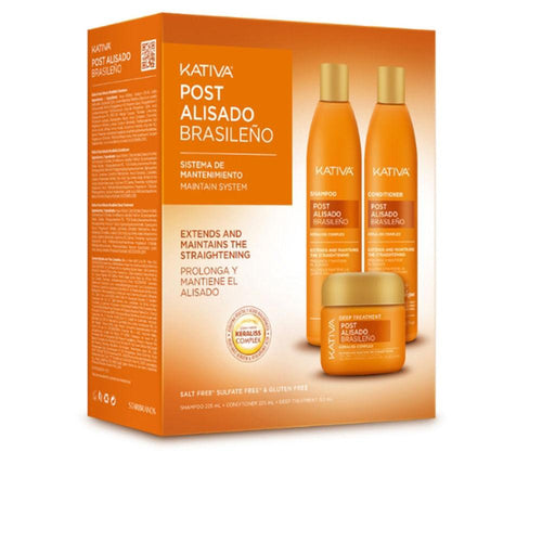 Kativa Keratin Express Set Shampoo E Balsamo Per Capelli Keratina Vegetale E Acido Ialuronico