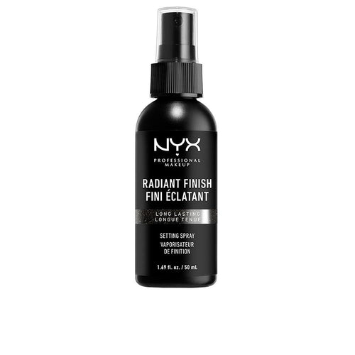 Nyx Professional Make Up Radiant Finish Spray Fijador De Maquillaje Luminosidad Perfecta Todo El Día