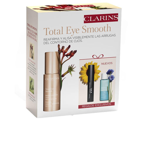 Clarins Total Eye Smooth Set Trattamento Occhi Ringiovanimento Delicato