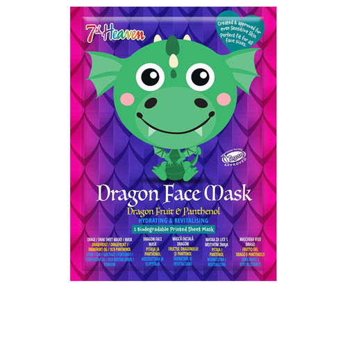 7Th Heaven Animal Tisù Dragon Maschera Facciale Idratazione Profonda E Ringiovanimento