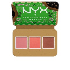 Nyx Professional Make Up Home Alone Bronzer Und Blush Palette Strahlender Natürlicher Look