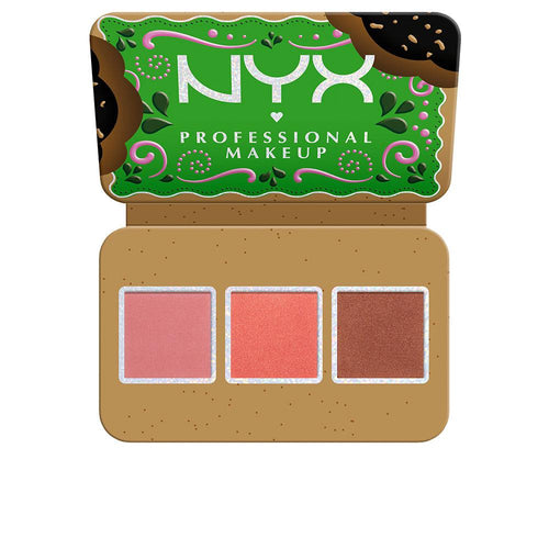 Nyx Professional Make Up Home Alone Bronzer Und Blush Palette Strahlender Natürlicher Look