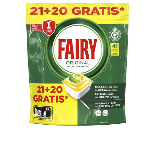 Fairy Todo En 1 Original Capsule Detergente Per Lavastoviglie Potere Sgrassante
