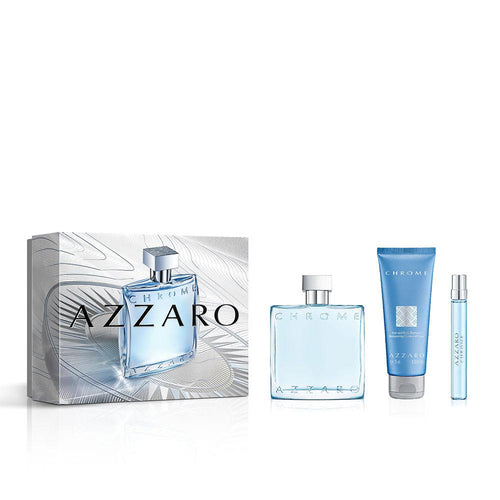 Azzaro Chrome Eau De Toilette Parfüm Frischer Blauer Look