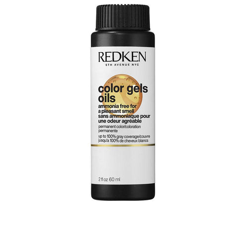 Redken Color Gel Oils Tinte Permanente Líquido Para Cabello Sin Amoniaco Cobertura Total Canas