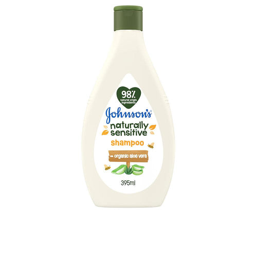 Johnson's Baby Baby Bio Naturally Sensitive Aloe Vera Shampoo Cura Delicata Per Bambini