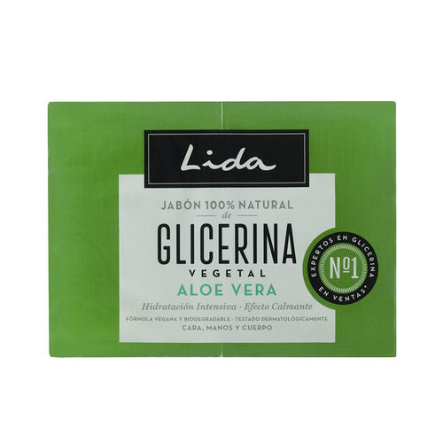 Lida Jabón 100% Natural Sapone Idratazione Naturale Intensa