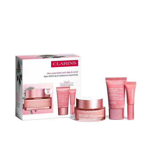 Clarins Multi-Active Set Di Creme Viso 91% Ingredienti Naturali