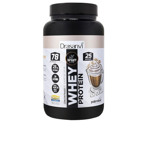 Drasanvi Sport Live Drasanvi Whey Protein Concentrata Cappuccino Alta Purezza Proteica