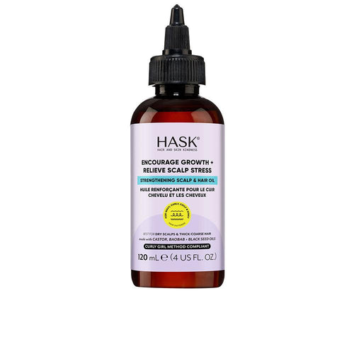 Hask Texture Aceite Fortalecedor Para El Cuero Cabelludo Equilibrio E Hidratación Perfectos
