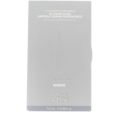 Babor Res Glow Bi-Phase Ampollas Faciales Sérum Brillo Instantáneo