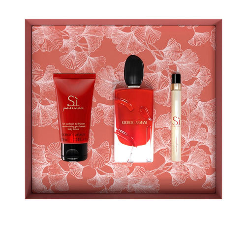 Giorgio Armani Sì Passione Profumo Eau De Parfum Set Scatena Il Desiderio