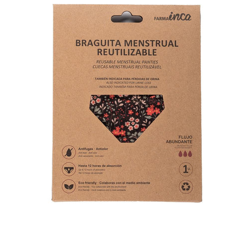 Inca Braguita Menstrual Mutande Riutilizzabili Ecologiche