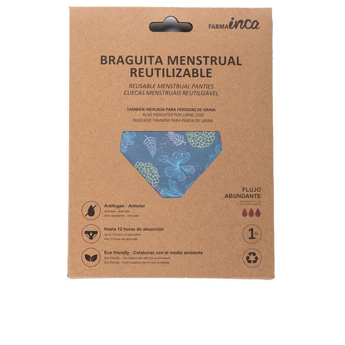 Inca Braguita Menstrual Mutande Mestruali Riutilizzabili Ecologiche Protezione E Comfort