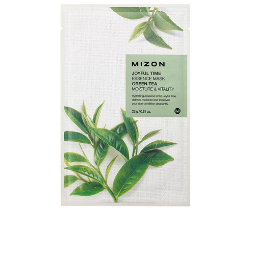 Mizon Joyful Time Maschera Essenza Al Tè Verde Pelle Fresca E Idratata