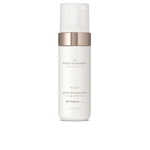 Rituals The Ritual Of Namaste Mousse Nettoyante Douce Pour Le Visage Avec Lotus Et Moringa
