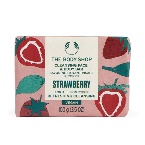 The Body Shop Strawberry Sapone Viso E Corpo 90% Ingredienti Naturali