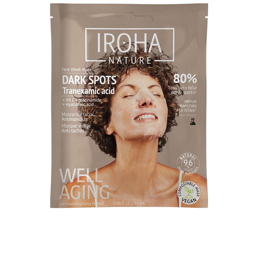 Iroha Dark Spots Maschera Viso Effetto Triplo Anti Macchie