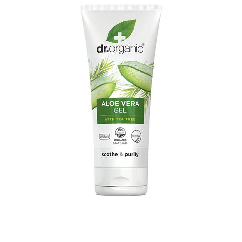 Dr Organic Aloe Vera Dr Organic Gel Con Tea Tree Idratazione Leggera E Rinfrescante