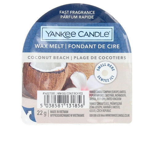 Yankee Candle Candle Original Wax Melt Coconut Beach Fragranza Tropicale