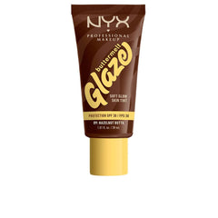 Nyx Professional Make Up Buttermelt Glaze Crema Solare Colorata SPF 30 Pelle Radiosa Protetta