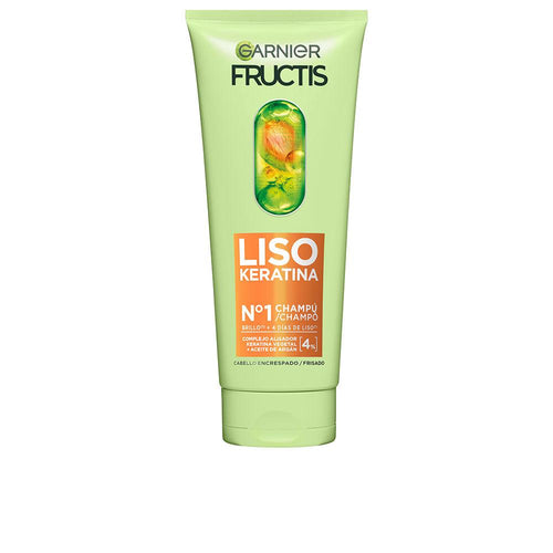 Garnier Fructis Liso Keratina Shampoo Capelli Lisci Luminosi