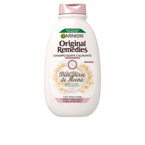 Garnier Original Remedies Shampooing Délicat Avoine Hydratation Naturelle Pour Cheveux Sains