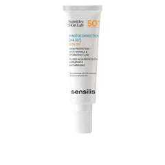 Sensilis Photocorrection Getöntes Fluid Feuchtigkeitsspendend Und Faltenreduzierend SPF50 Plus Feuchtigkeit Und Schutz