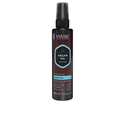 Hask Argan Oil Olio Capelli Riparatore Finitura Senza Crespo