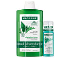 Klorane Ortie Dioïque Set Shampoo Seborregolatore Formula Esperta Controllo Sebo