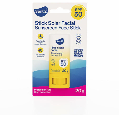 Senti2 Senti2 Solar Gesichts Sonnencreme Stick SPF 50 Hoher Sonnenschutz