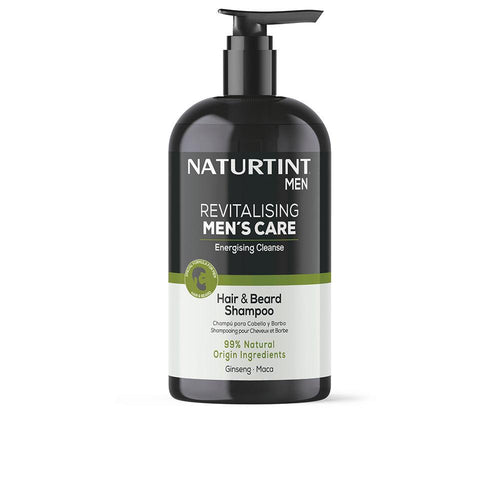 Naturtint Men Shampoo Per Capelli E Barba Freschezza E Vitalità Naturale