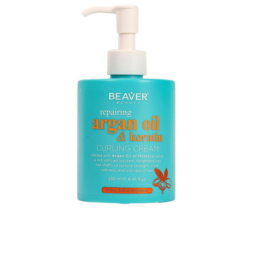 Beaver Argan Oil & Keratin Crema Per Ricci Celebra I Tuoi Ricci