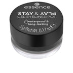Essence Stay & Play Gel Eyeliner Para Ojos Larga Duración Sin Manchas