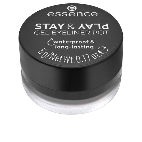 Essence Stay & Play Gel Eyeliner Para Ojos Larga Duración Sin Manchas