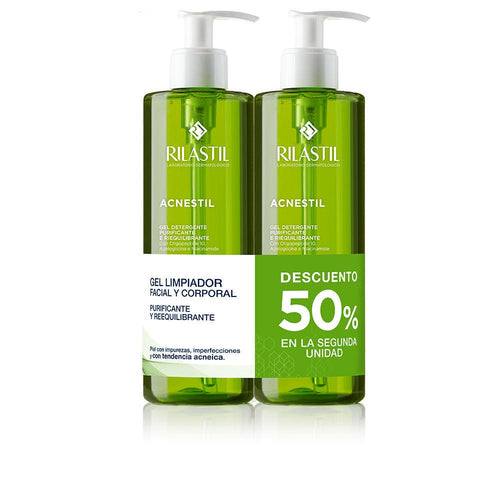Rilastil Acnestil Gel Detergente Purificante Pelle Grassa e Acneica