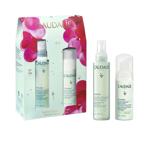 Caudalie Vinoclean Set Doppia Pulizia Schiuma Ricca E Soffice