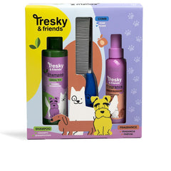 Tresky & Friends Limpieza Mascota Set Bagno Per Cani Coccola Il Tuo Amico