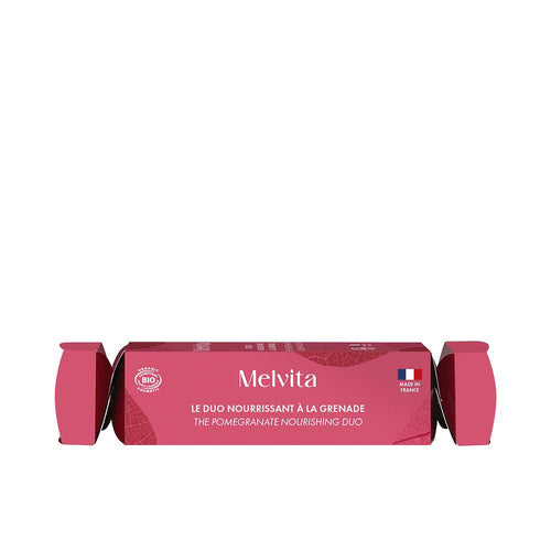 Melvita Aceite De Granada Kit Cosmetico Per Mani E Labbra Nutri Con Purezza Naturale