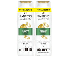Pantene Suave Y Liso Shampoo Morbido E Setoso Riduce Secchezza Domina Crespo