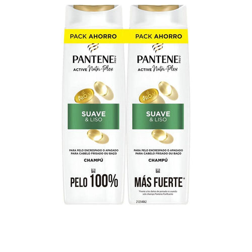 Pantene Suave Y Liso Shampoo Morbido E Setoso Riduce Secchezza Domina Crespo