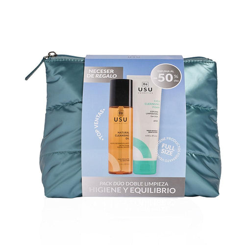 Usu Cosmetics Rutina K-Beauty Set Di Pulizia Viso Calma E Idrata