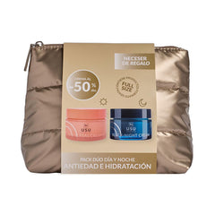 Usu Cosmetics Usu Cosmetics Hidratantes Set Creme Viso Duo Con Beauty Bag Nutrizione Profonda E Giovinezza