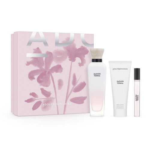 Adolfo Dominguez Jazmín Tonka Profumo Set Eau De Parfum Essenza Pura Vegana Naturale