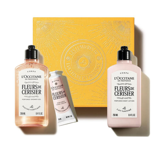 L'Occitane En Provence Fleurs De Cerisier Set Per La Cura Del Corpo Fragranza Di Fiori Di Ciliegio