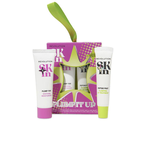 Revolution Skincare Plump It Up Set Cosmetico Crema Idratante E Balsamo Labbra Risveglia La Tua Pelle