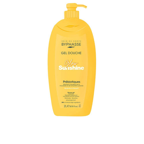 Byphasse Glow Sunshine Gel Doccia Prebiotico Formula Idratante Vegan