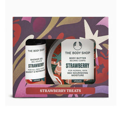 The Body Shop Strawberry Set De Belleza Piel Limpia Suave Y Sedosa